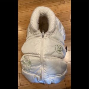 Petit Coulou car seat cover to minus 25 degrees